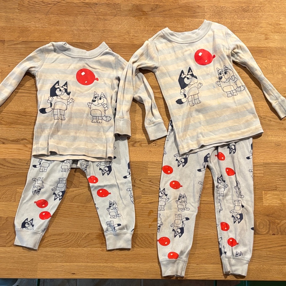 Hanna Andersson Bluey Pajama Set - size 2t